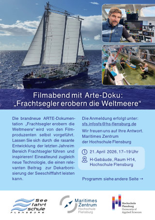 Flyer der HS Flensburg
